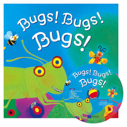 노부영 송 애니메이션 세이펜 Bugs! Bugs! Bugs! (Paperback+Hybrid CD)