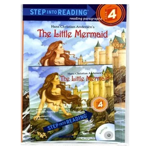 Step into Reading Step4 / The Little Mermaid (Book+CD)