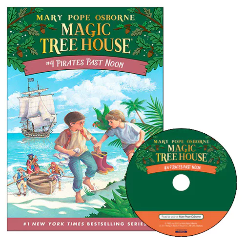 Magic Tree House #04 Set / Pirates Past Noon (Book+CD)