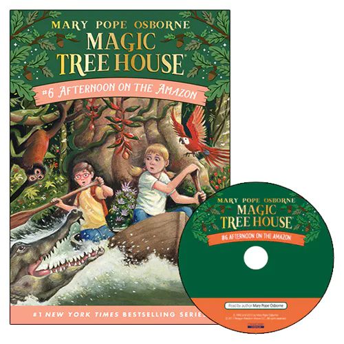 Magic Tree House #06 Set / Afternoon on the Amazon (Book+CD)