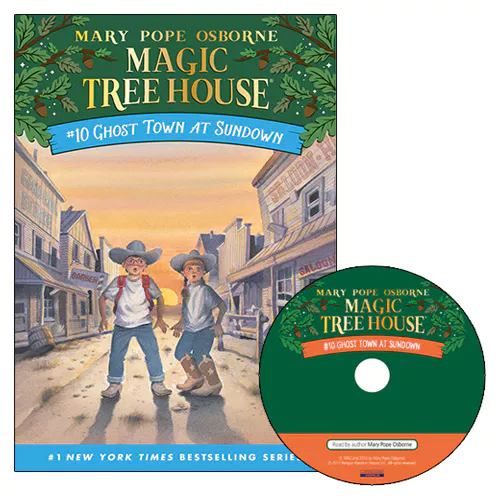 Magic Tree House #1 Set0 / Ghost Town at Sundown (Book+CD)