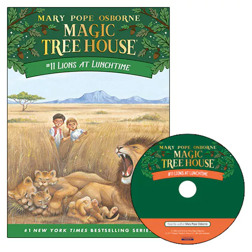 Magic Tree House #11 Set / Lions at Lunchtime (Book+CD)