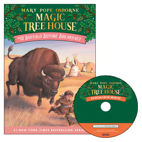 Magic Tree House #18 Set / Buffalo Before Breakfast (Book+CD)