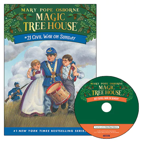 Magic Tree House #21 Set / Civil War on Sunday (Book+CD)