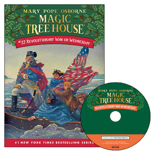 Magic Tree House #22 Set / Revolutionary War on Wednesday (Book+CD)