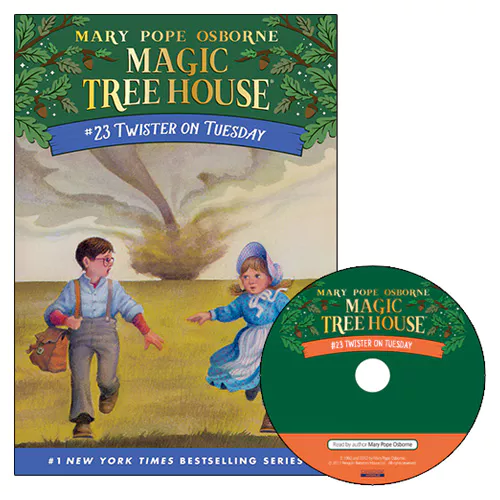 Magic Tree House #23 Set / Twister on Tuesday (Book+CD)