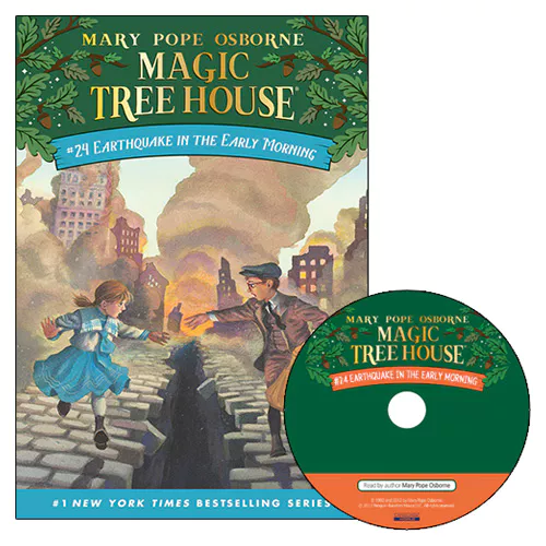 Magic Tree House #24 Set / Earthquake in the Early Morning (Book+CD)