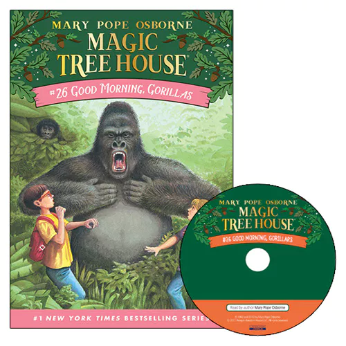 Magic Tree House #26 Set / Good Morning, Gorillas (Book+CD)