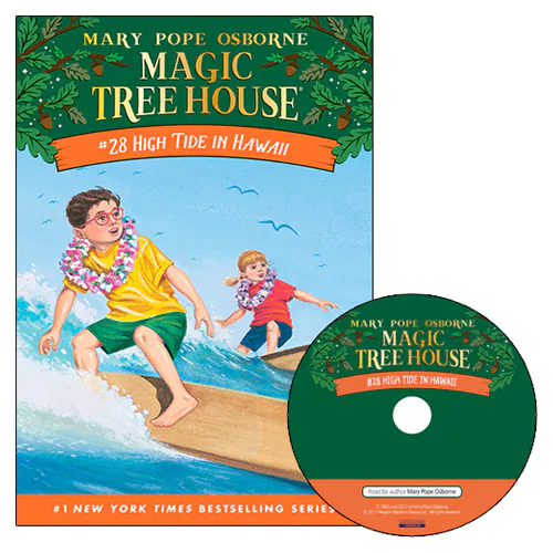 Magic Tree House #28 Set / High Tide in Hawaii (Book+CD)