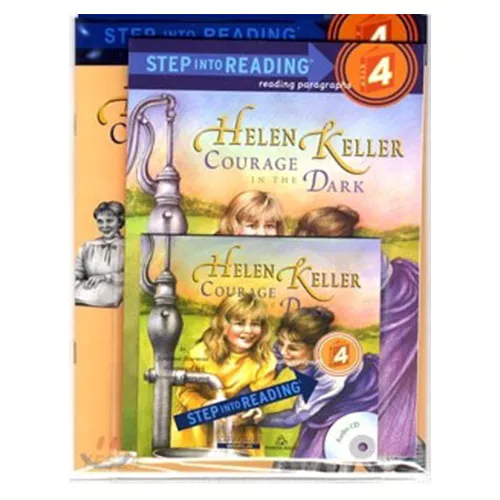 Step into Reading Step4 / Helen Keller:Courage in the Dark (Book+CD+Workbook)