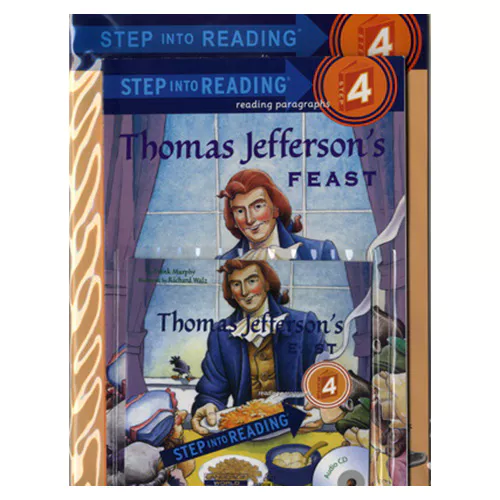 Step into Reading Step4 / Thomas Jefferson&#039;s Feast (Book+CD+Workbook)