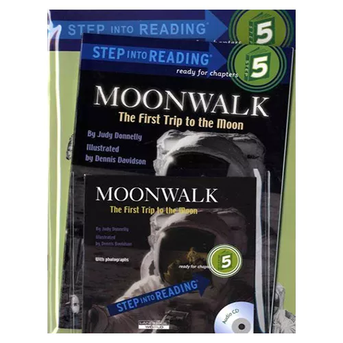 Step into Reading Step5 / Moonwalk The First Trip to.. (Book+CD+Workbook)