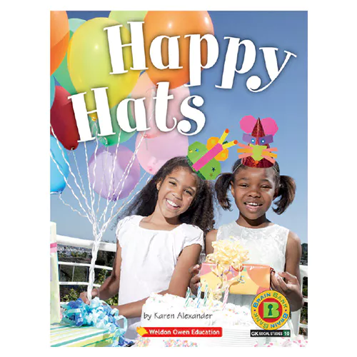 Brain Bank Grade K Social Studies 10 Workbook Set / Happy Hats