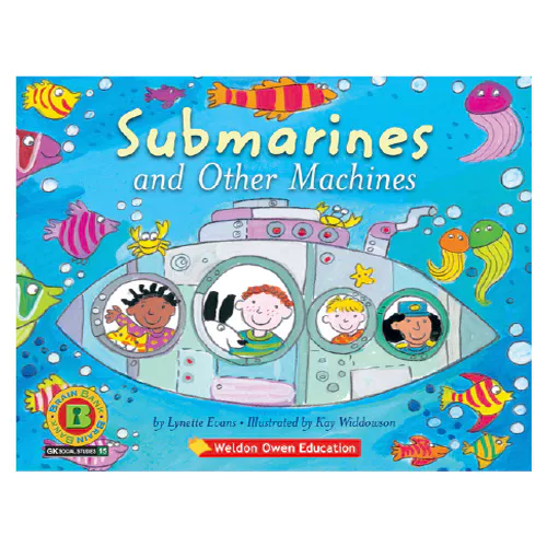 Brain Bank Grade K Social Studies 15 Workbook Set / Submarines and Other Machines