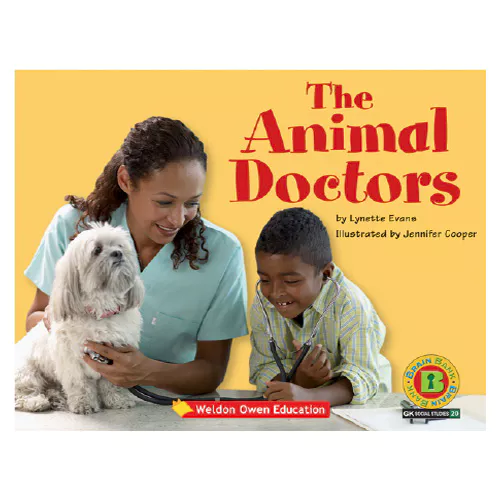 Brain Bank Grade K Social Studies 20 Workbook Set / The Animal Doctors