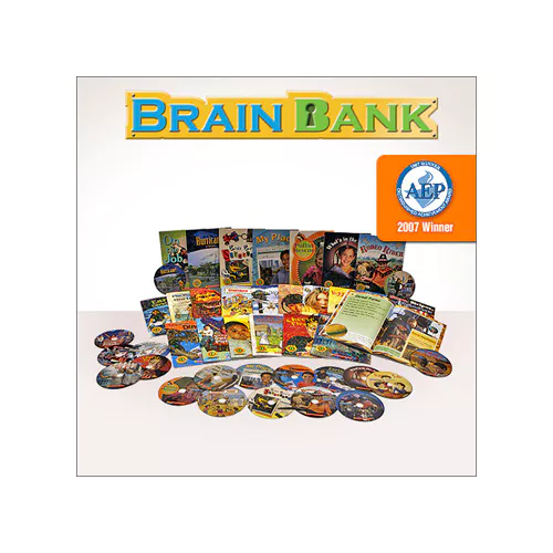 Brain Bank Grade 2 Social Studies Set [Book 24권 + CD 24개]