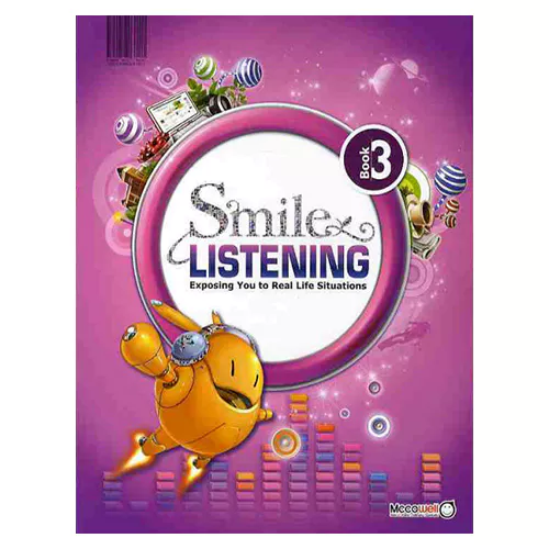 Smile Listening 3 Student&#039;s Book with Workbook+CD+Answer Key &amp; Audio Script