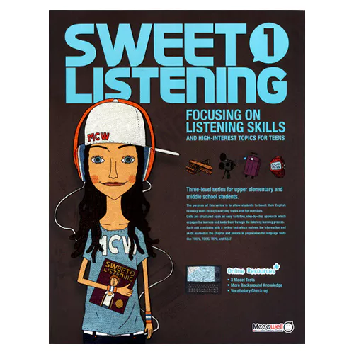 Sweet Listening 1 Student&#039;s Book with Workbook &amp; MP3 CD(1) &amp; Answer Key