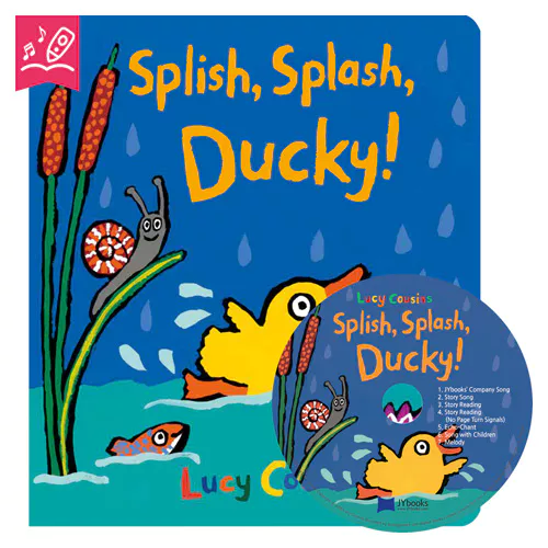 노부영 세이펜 Splish, Splash, Ducky!  (Board Book+CD)