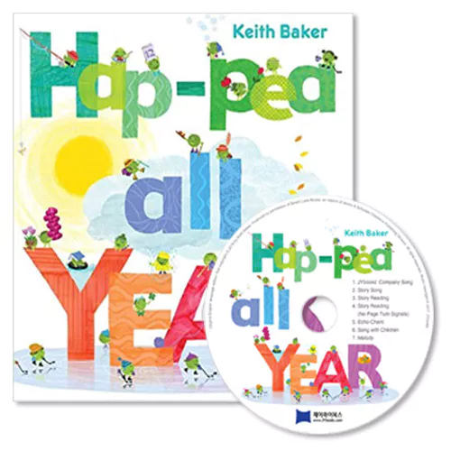 노부영 Hap-pea all YEAR (Hardcover+CD)