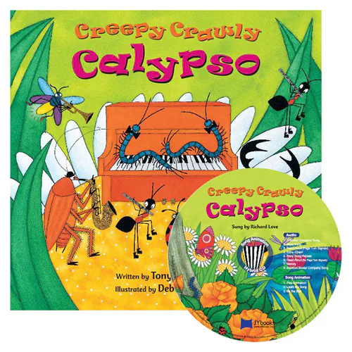 노부영 송 애니메이션 Creepy Crawly Calypso (Paperback+Hybrid CD)