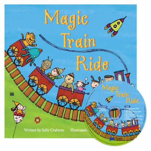 노부영 송 애니메이션 Magic Train Ride (Paperback+Hybrid CD)