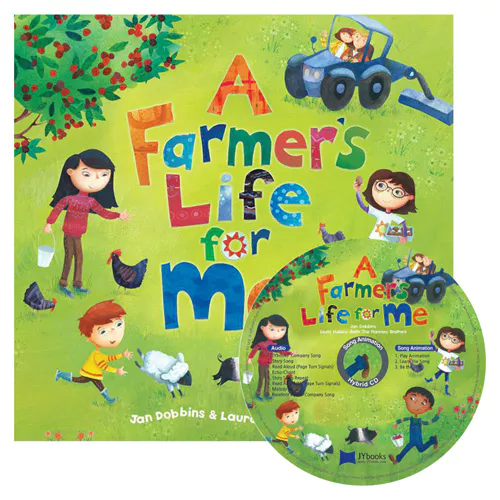 노부영 송 애니메이션 A Farmer&#039;s Life for Me (Paperback+Hybrid CD)