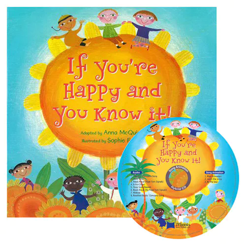 노부영 송 애니메이션 If You&#039;re Happy and You Know It! (Paperback+Hybrid CD)
