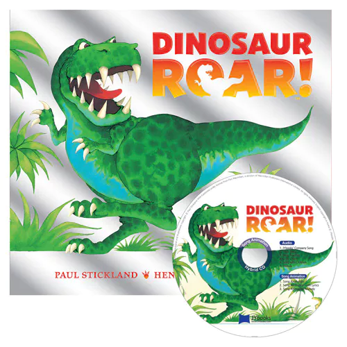 노부영 송 애니메이션 세이펜 Dinosaur Roar! (Paperback+Hybrid CD)