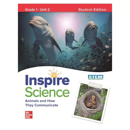 Inspire Science Grade 1 Unit 2 Animals and How They Communicate Student&#039;s Book with Online Access + QR Code (Korean Edition)(2020)
