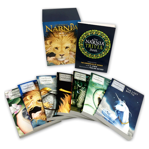 The Chronicles of Narnia 8-book box Set (1~7+Trivia Book)