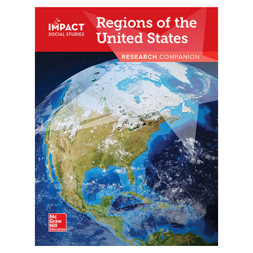Impact Social Studies Research Companion Grade 4 Regions of the United States Student&#039;s Book
