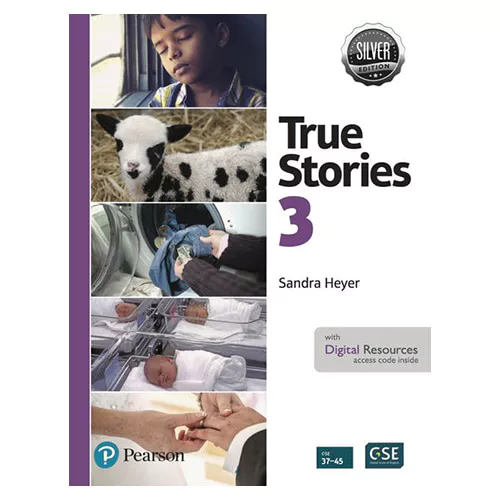 True Stories 3 Student&#039;s Book with eBook (Silver Edition)