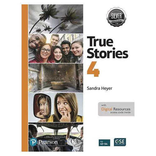 True Stories 4 Student&#039;s Book with eBook (Silver Edition)