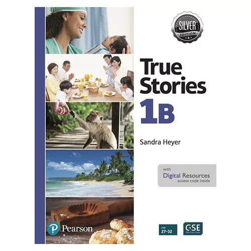 True Stories 1B Student&#039;s Book with eBook (Silver Edition)