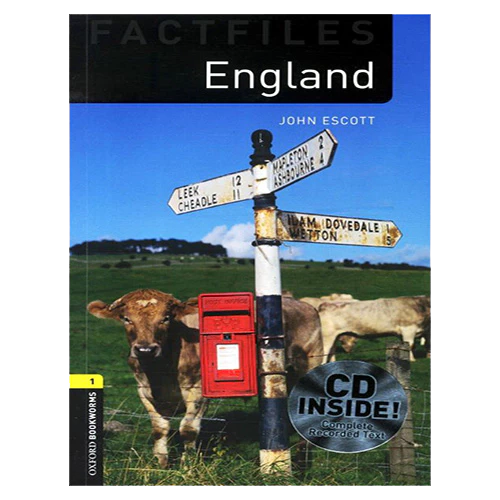 New Oxford Bookworms Library Factfiles 1 / England with CD (3rd Edition)