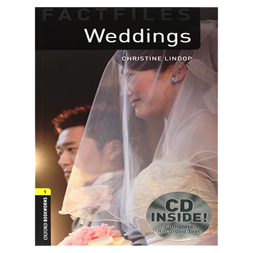 New Oxford Bookworms Library Factfiles 1 / Weddings Around the World with CD (3rd Edition)