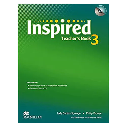 Inspired 3 Teacher&#039;s Book with CD Pk