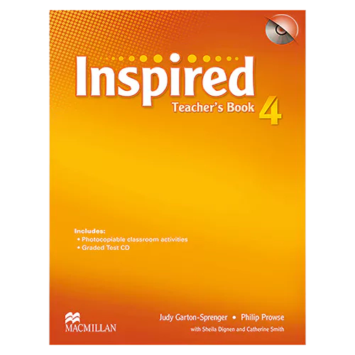 Inspired 4 Teacher&#039;s Book with CD Pk
