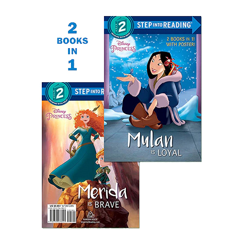 Step Into Reading Step 2 / Mulan Is Loyal/Merida Is Brave (Disney Princess)