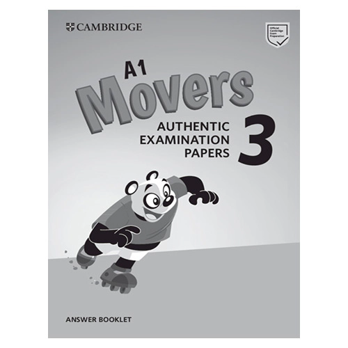 A1 Movers 3 Answer Booklet : Authentic Examination Papers