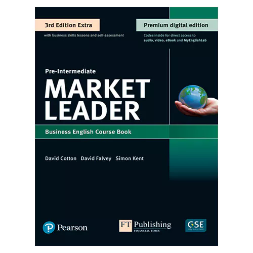 Market Leader Pre-Intermediate Business English Course Book Student&#039;s Book with eBook &amp; MyEnglishLab &amp; DVD Pack (3rd Edition Extra)(Premium digital edition)