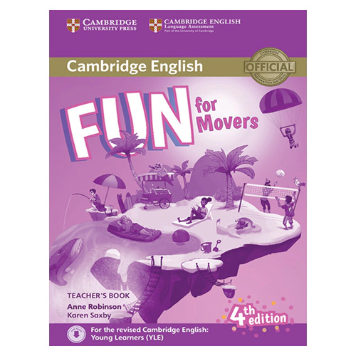 Fun for Movers Teacher&#039;s Book with Downloadable Audio (4 Revised edition)