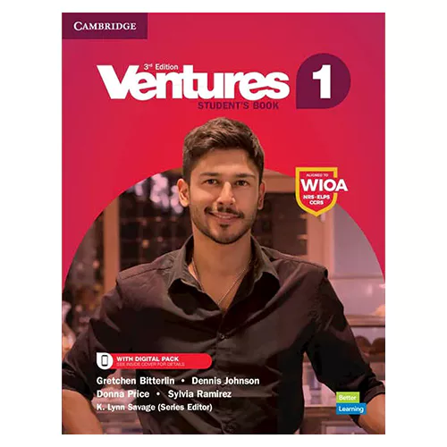 Cambridge Ventures 1 Student&#039;s Book with Digital Value Pack (3rd Edition)