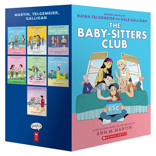 The Baby-Sitters Club Graphic Novels #1-7: A Graphix Collection (Full-Color Edition)