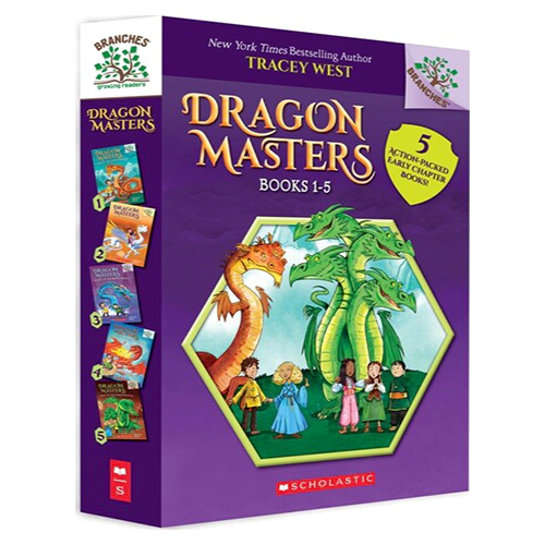 Dragon Masters Books #01-05 /  A Branches Box Set