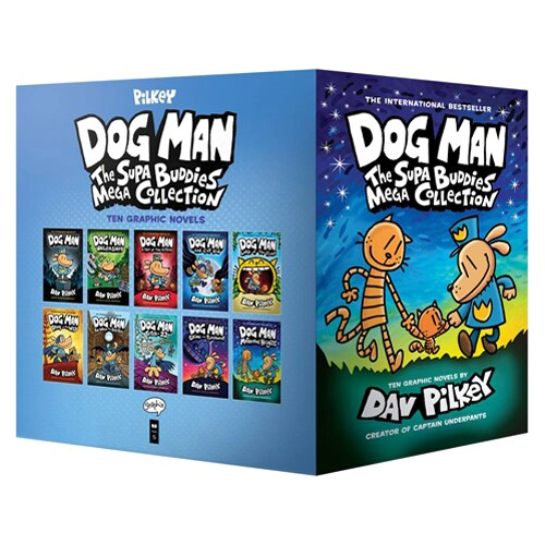 Dog Man #01-10 Boxed Set / The Supa Buddies Mega Collection