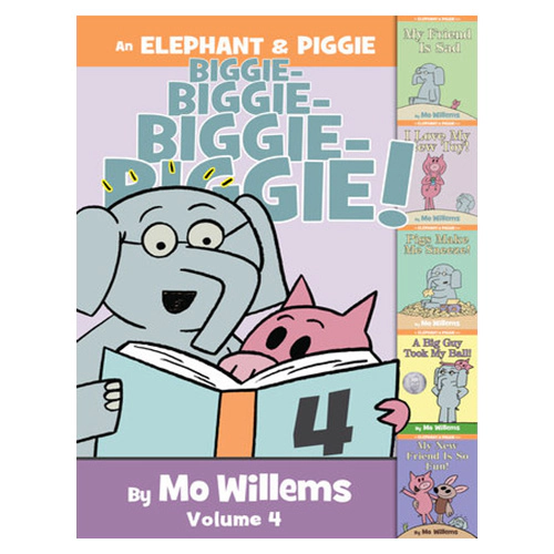 An Elephant &amp; Piggie 4 / Biggie-Biggie-Biggie-Biggie! (Hardcover)