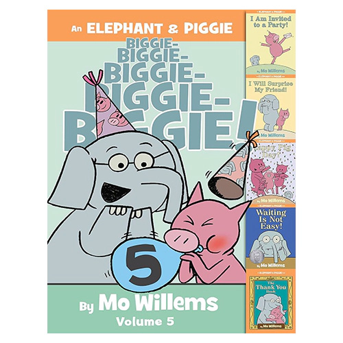 An Elephant &amp; Piggie 5 / Biggie-Biggie-Biggie-Biggie-Biggie! (Hardcover)