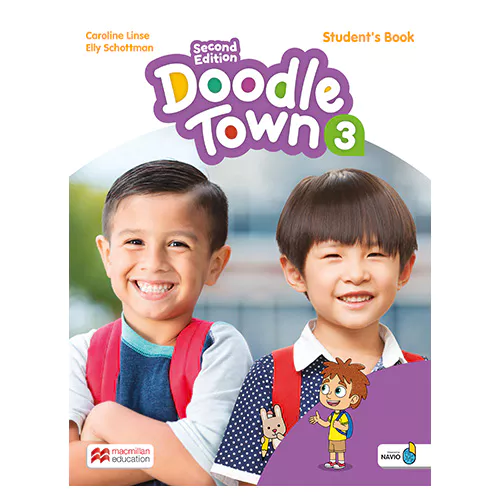 Doodle Town 3 Student&#039;s Book with Navio App (2nd Edition)